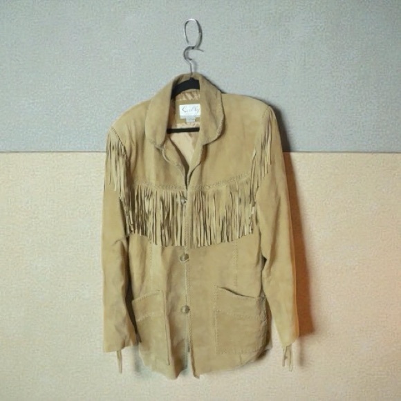 Scully Other - Scully Suede Leather Fringe Western Jacket 42